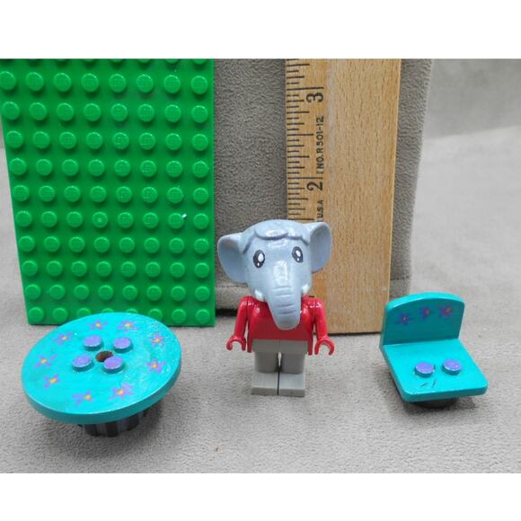 LEGO Fabuland 3601 Elton Elephant #2 Vintage 1981 Custom Paint READ - Picture 7 of 12
